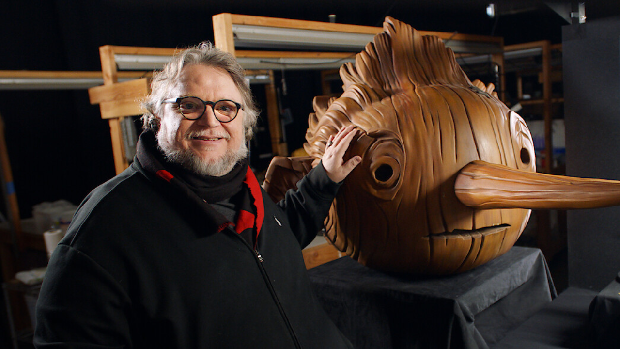 Guillermo del Toro protagoniza detrás de cámaras de Pinocchio