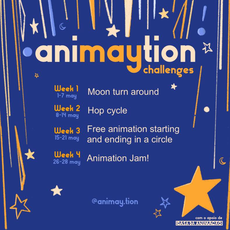 Animaytion 2023 Piquenique na Lua desafíos