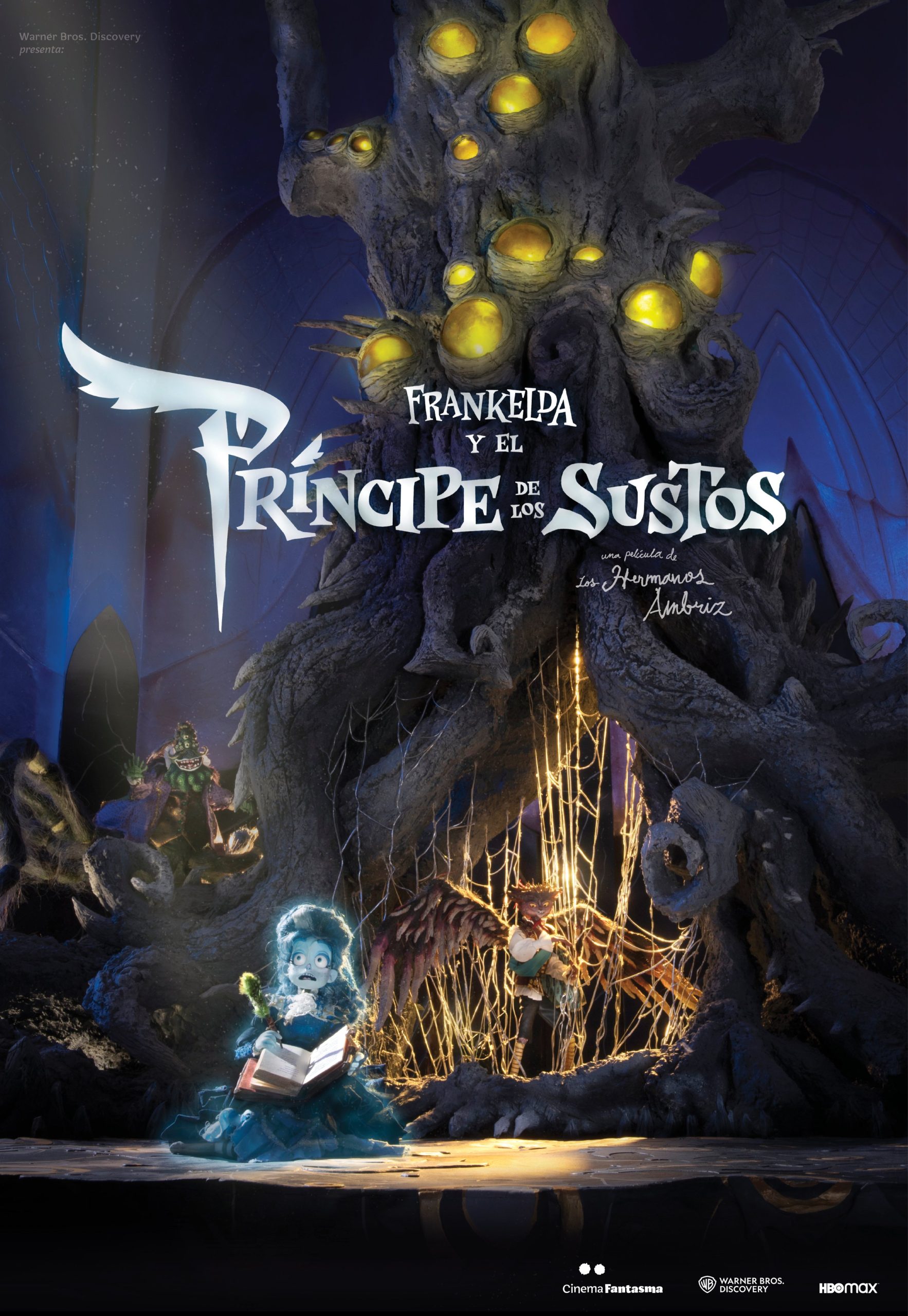 Frankelda y el príncipe de los sustos teaser póster Cinema Fantasma