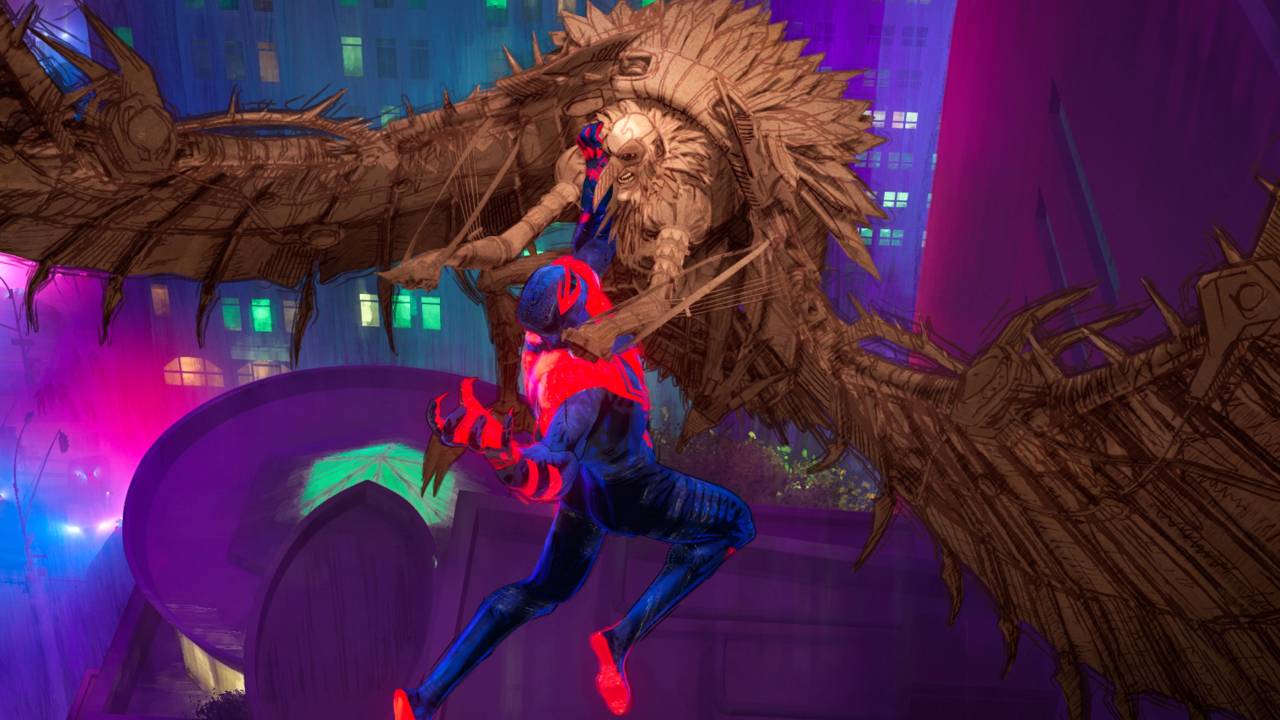 Spider-Man Across the Spider-Verse Spider-Man 2099 Vulture Da Vinci