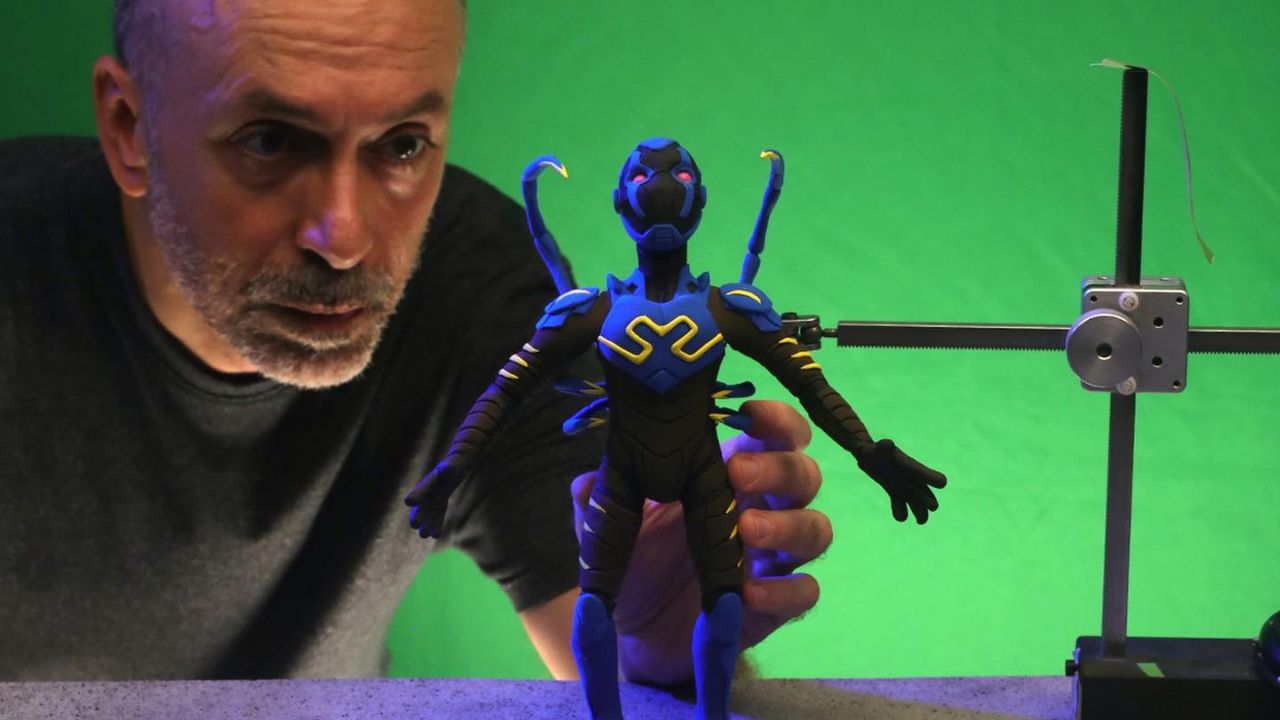 Pangur Animation comparte detrás de cámaras de su promocional animado de Blue Beetle