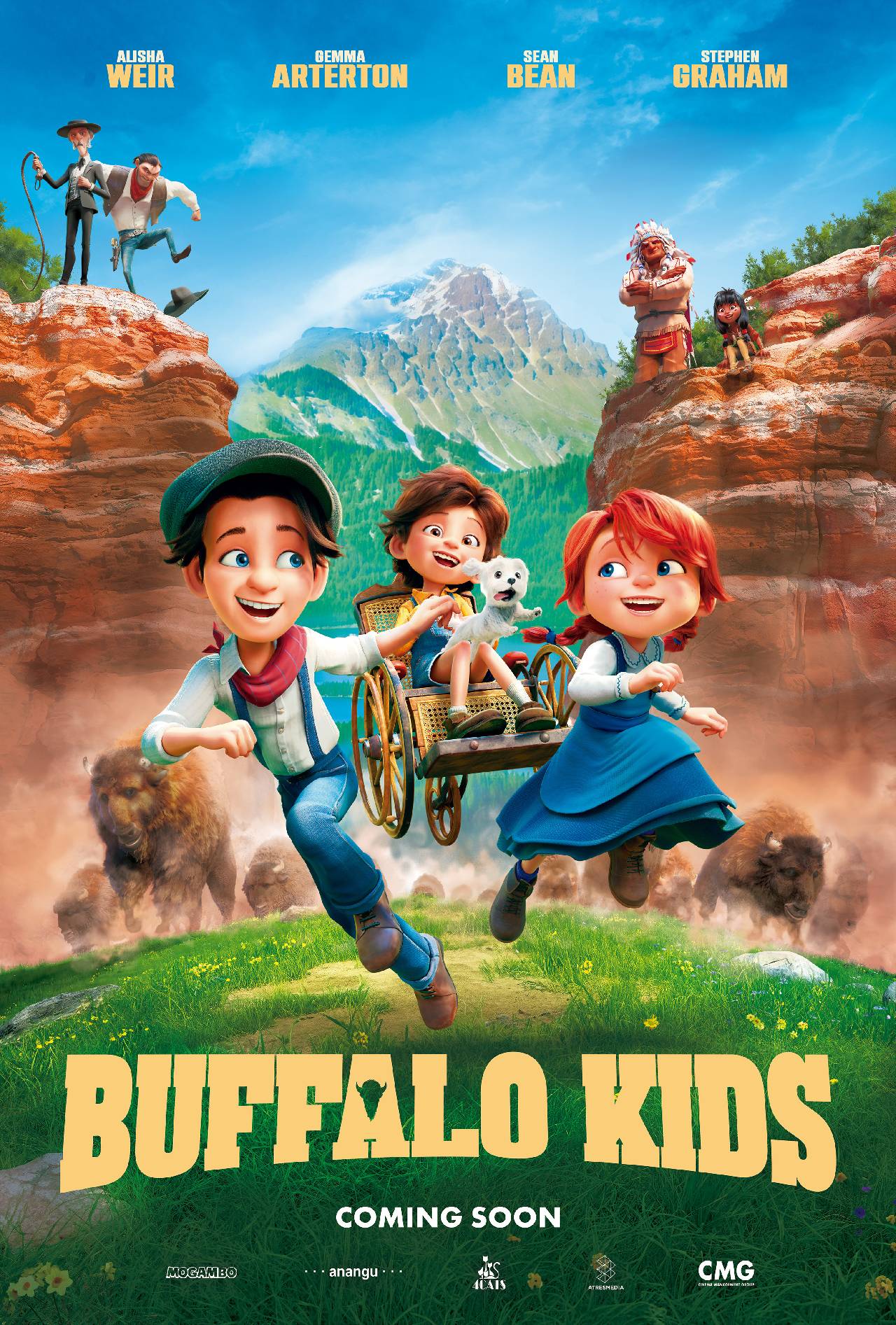 Buffalo Kids póster cartel Juan Jesús García Galocha Pedro Solís García Core Animation España
