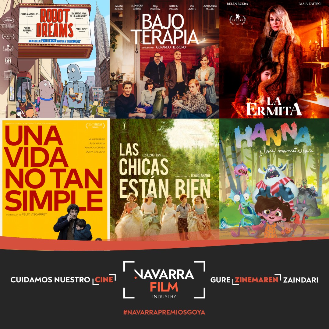 Navarra Film Industry imagen campaña Goya 2024