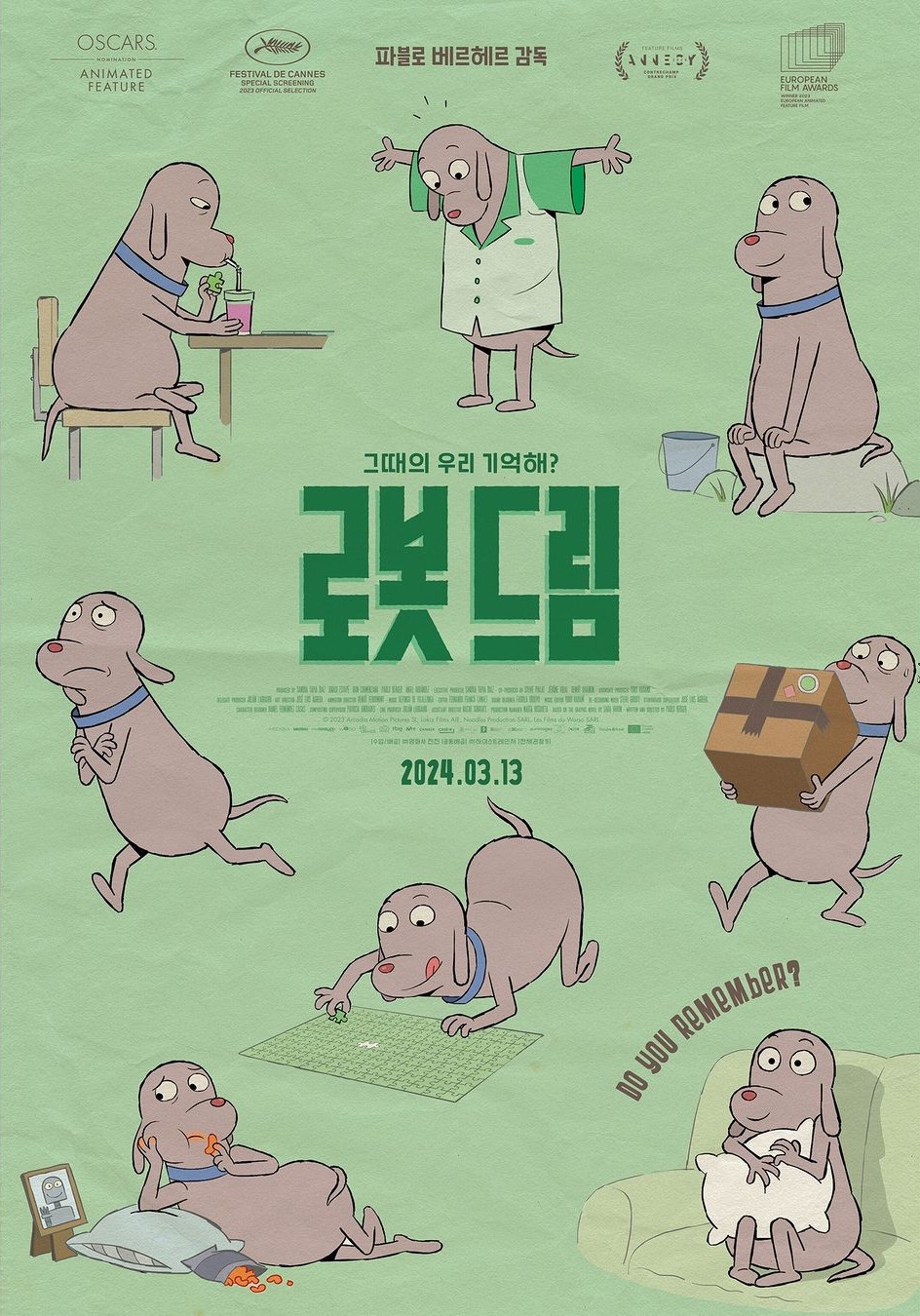 Robot Dreams póster Corea 1