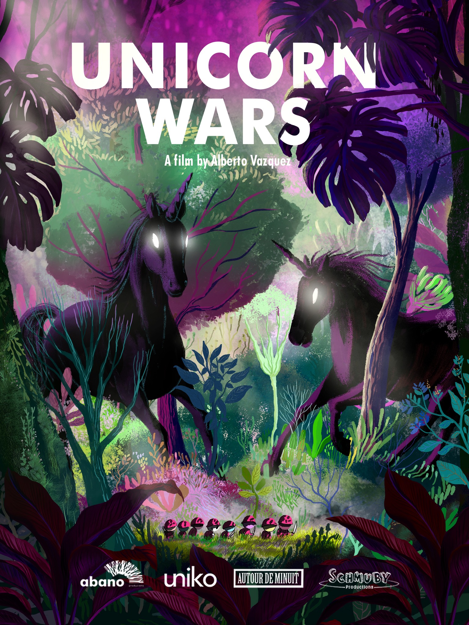 Unicorn Wars póster estadounidense