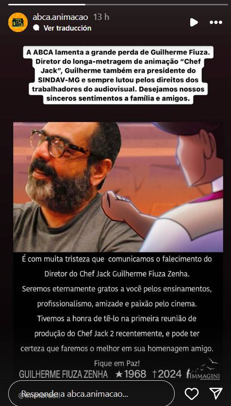 Associação Brasileira de Cinema de Animação ABCA Guilherme Fiuza Zenha Chef Jack O Cozinheiro Aventureiro Brasil