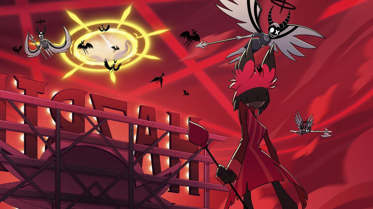 Hazbin Hotel Alastor Vivienne Medrano VivziePop The Show Must Go On Amazon Prime Video animación animation