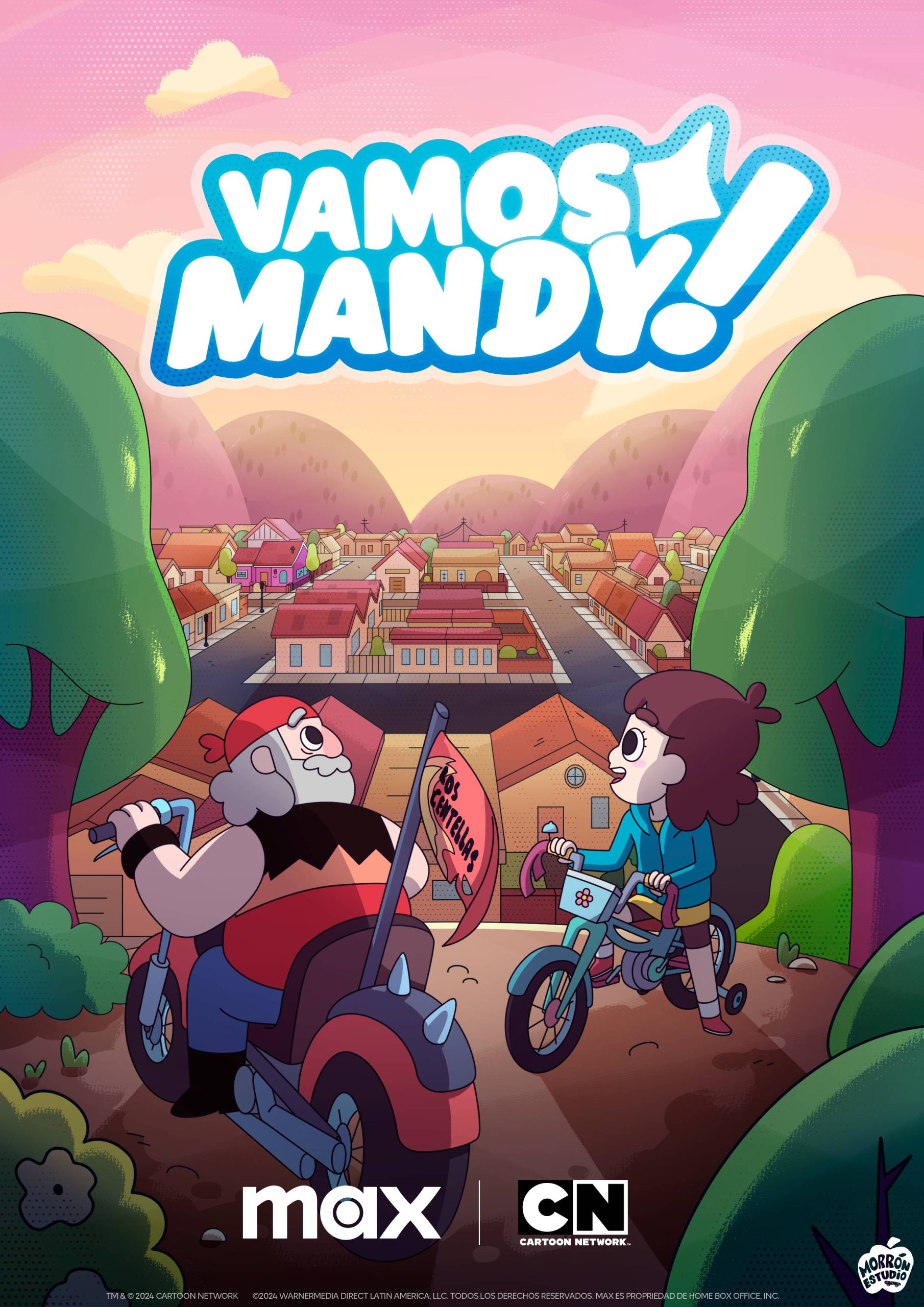 Vamos Mandy! Fernanda Vásquez Morrón Estudio Chile Max Cartoon Network Warner Bros. Discovery poster