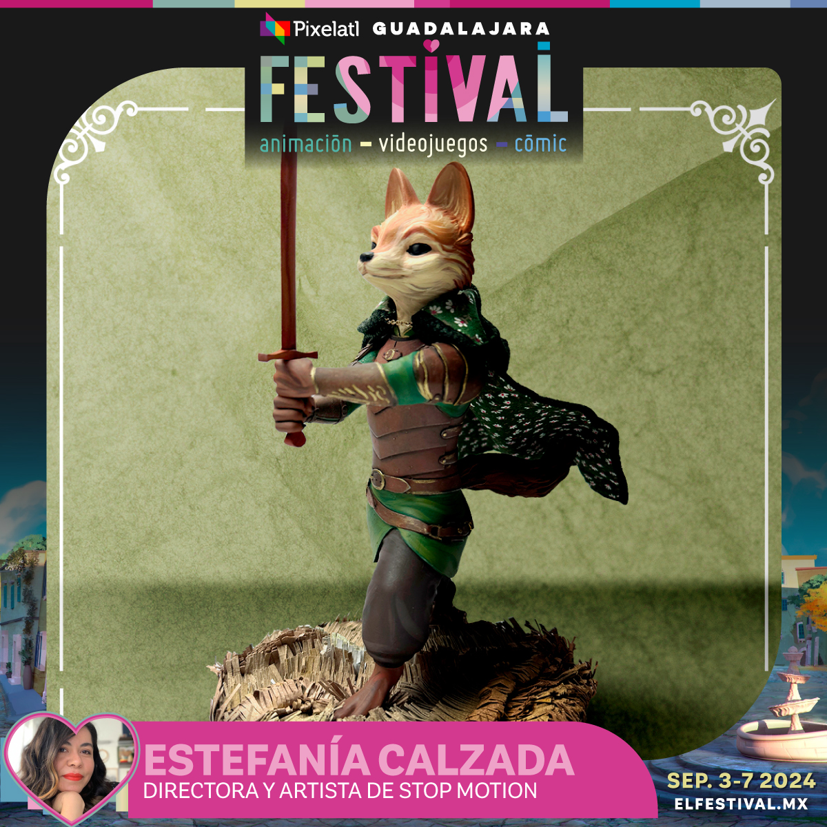 Estefanía Calzada Pixelatl 2024