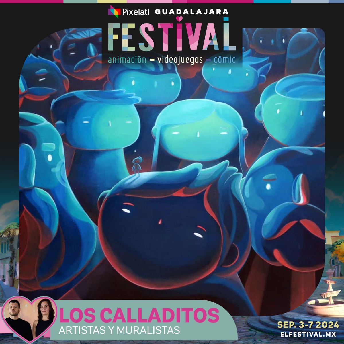 Los Calladitos Pixelatl 2024