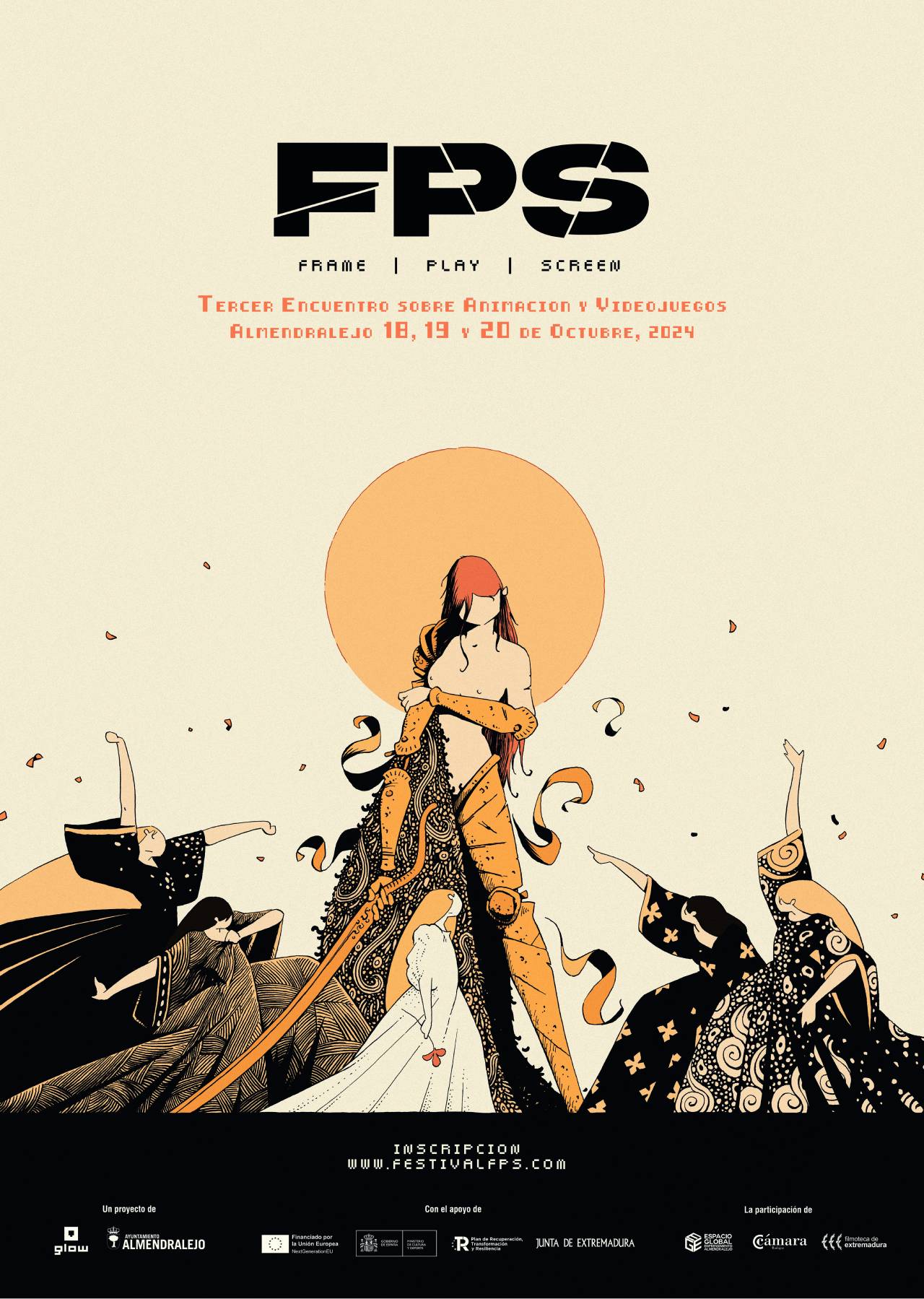 Festival FPS Cartel Afiche Póster 2024 Borja González