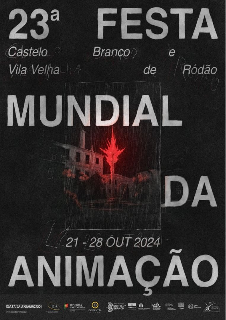 Festa Mundial da Animação Alessandro Novelli póster cartel afiche 2024 Portugal