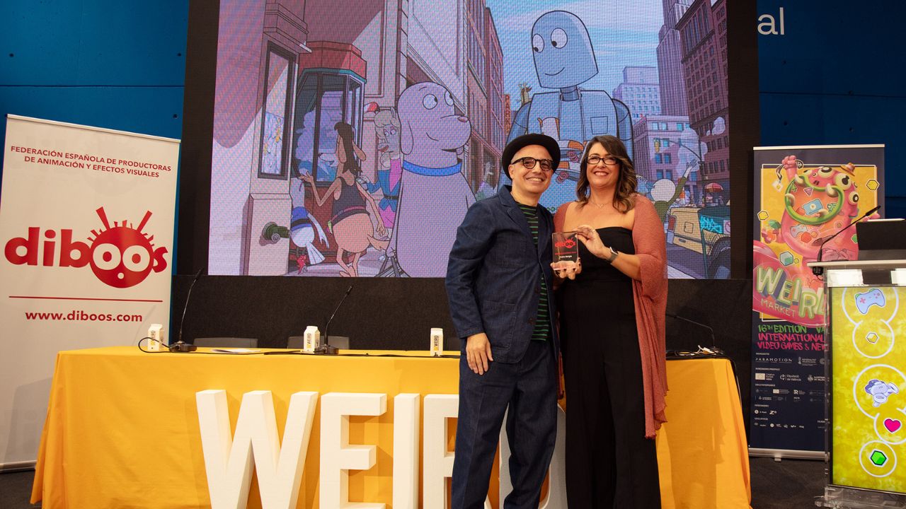 Pablo Berger recibe el Diboos de Honor en el marco de Weird Market 2024