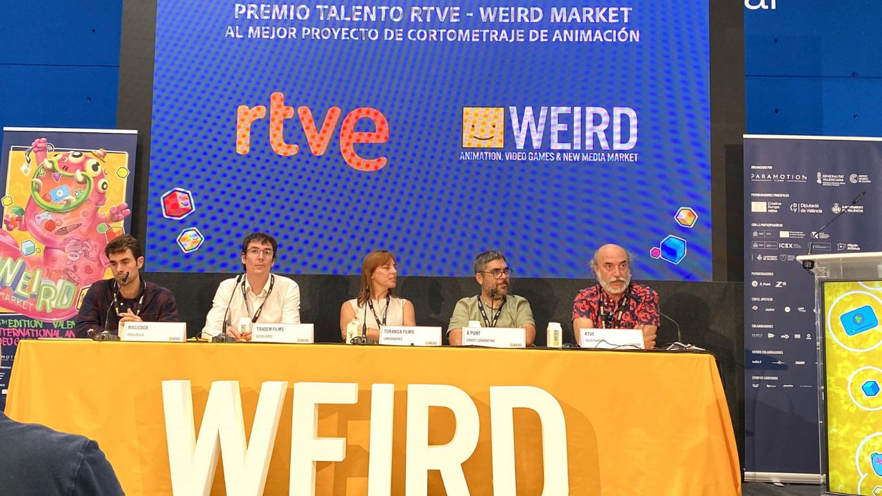 Nace el Premio Talento RTVE–Weird Market al mejor proyecto de cortometraje de animación