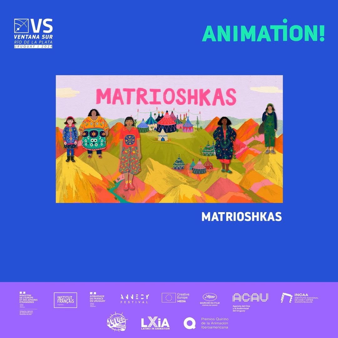 Animation Ventana Sur Mentorías para Creadoras Matrioshkas Erica Maradona Brasil Otto Desenhos Animados