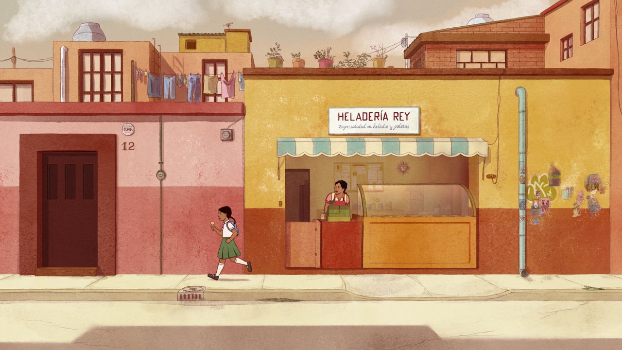 Como si la tierra se las hubiera tragado Natalia León Francia México cortometraje animación crítica