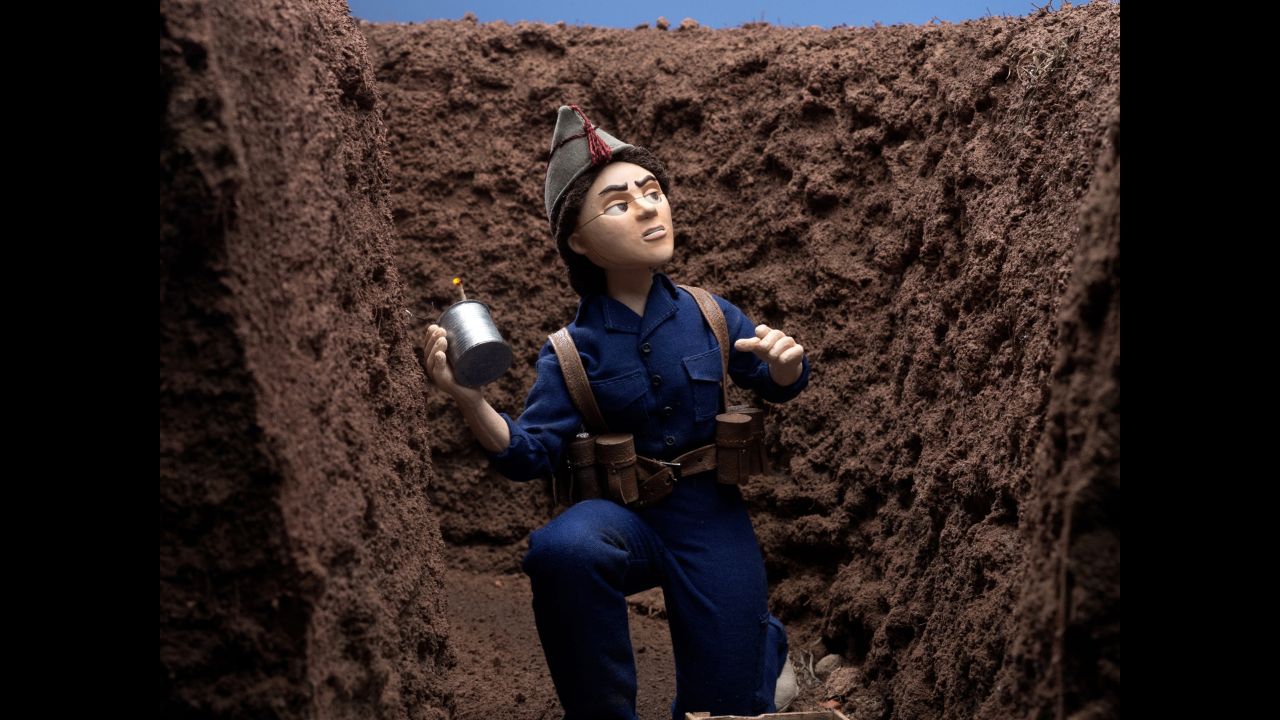 Carmela Vicente Mallols Pangur Animation Mansalva Foliascope España Francia cortometraje animación stop motion crítica