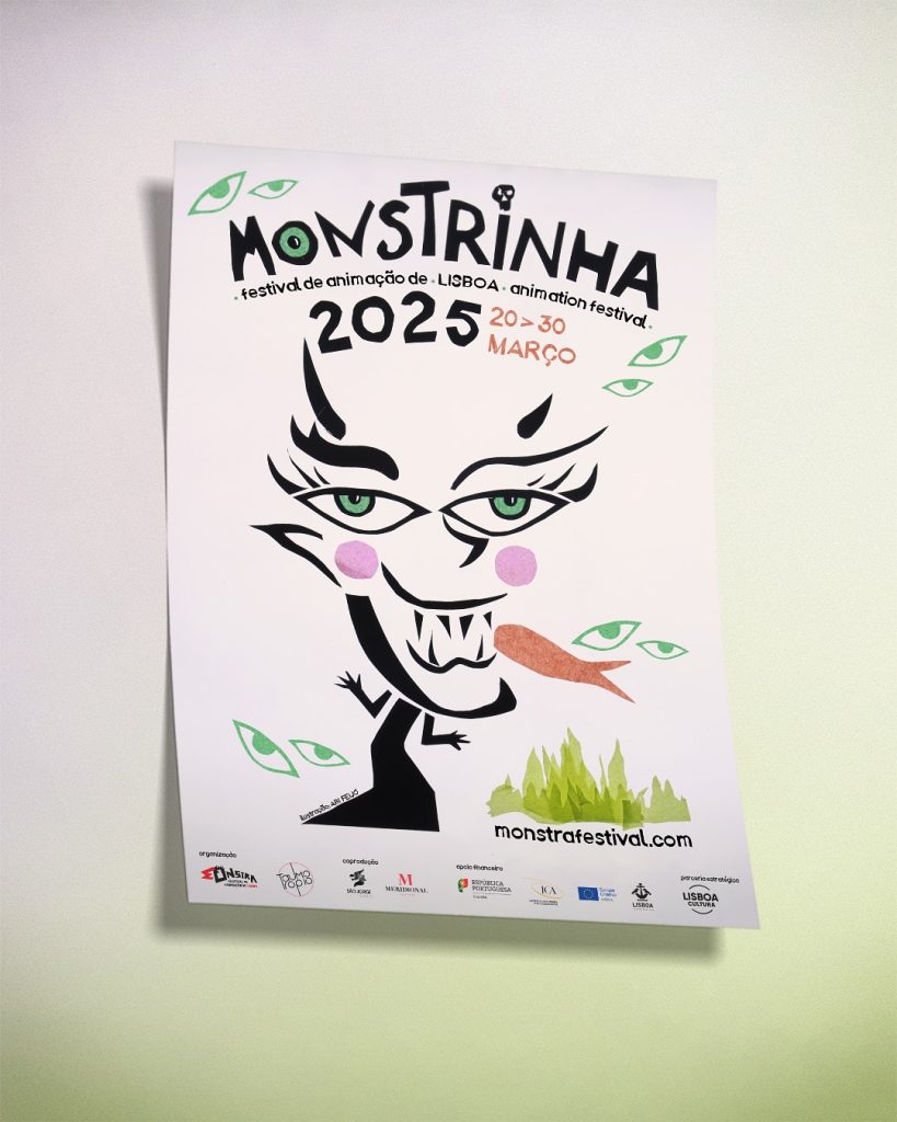 Monstrinha 2025 Abi Feijó Portugal poster afiche cartel