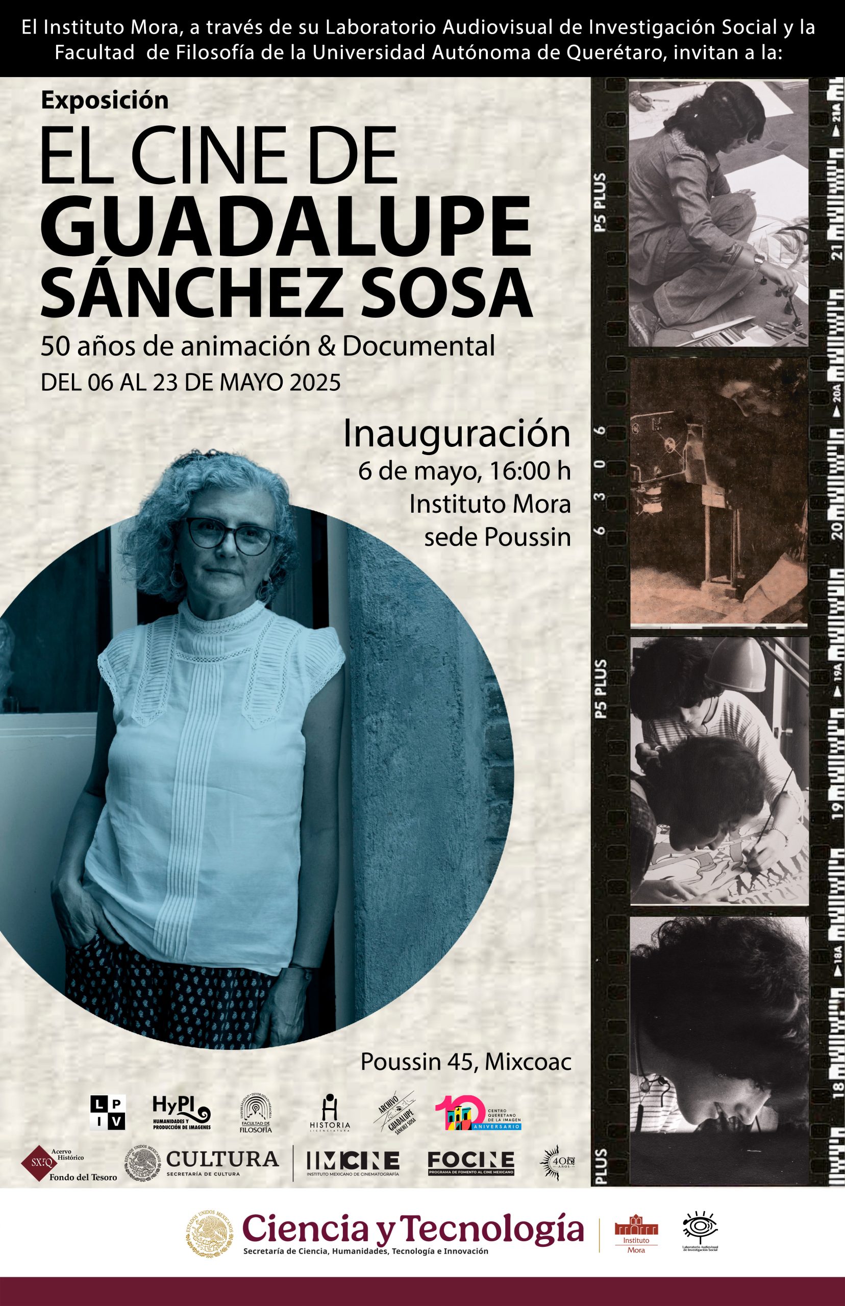 Exposición El cine de Guadalupe Sánchez Sosa