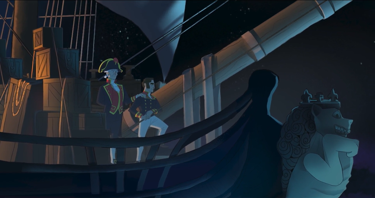 Nuestra bandera es la mar Armada U-tad España cortometraje animación