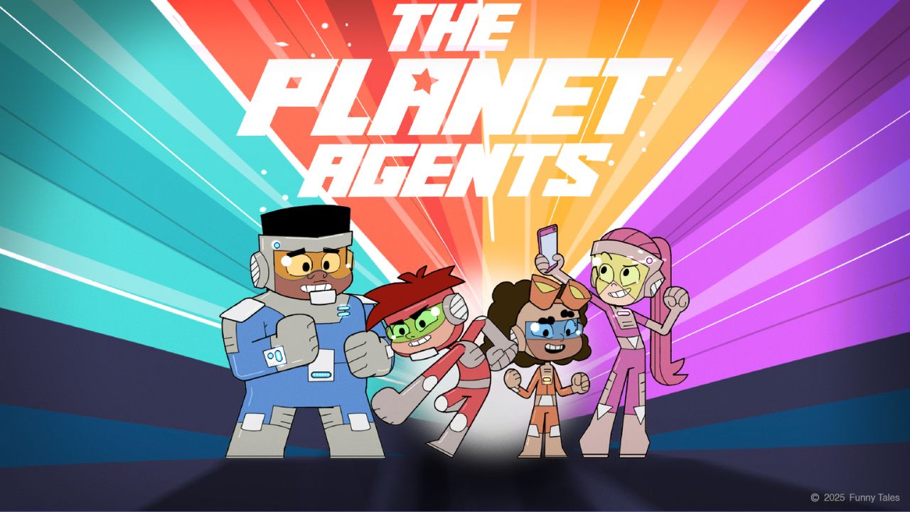 Cartoon Forum 2025 Planet Agents Vasilis Evdokias Lefteris Faidas Funny Tales Fly Moustache Grecia Portugal