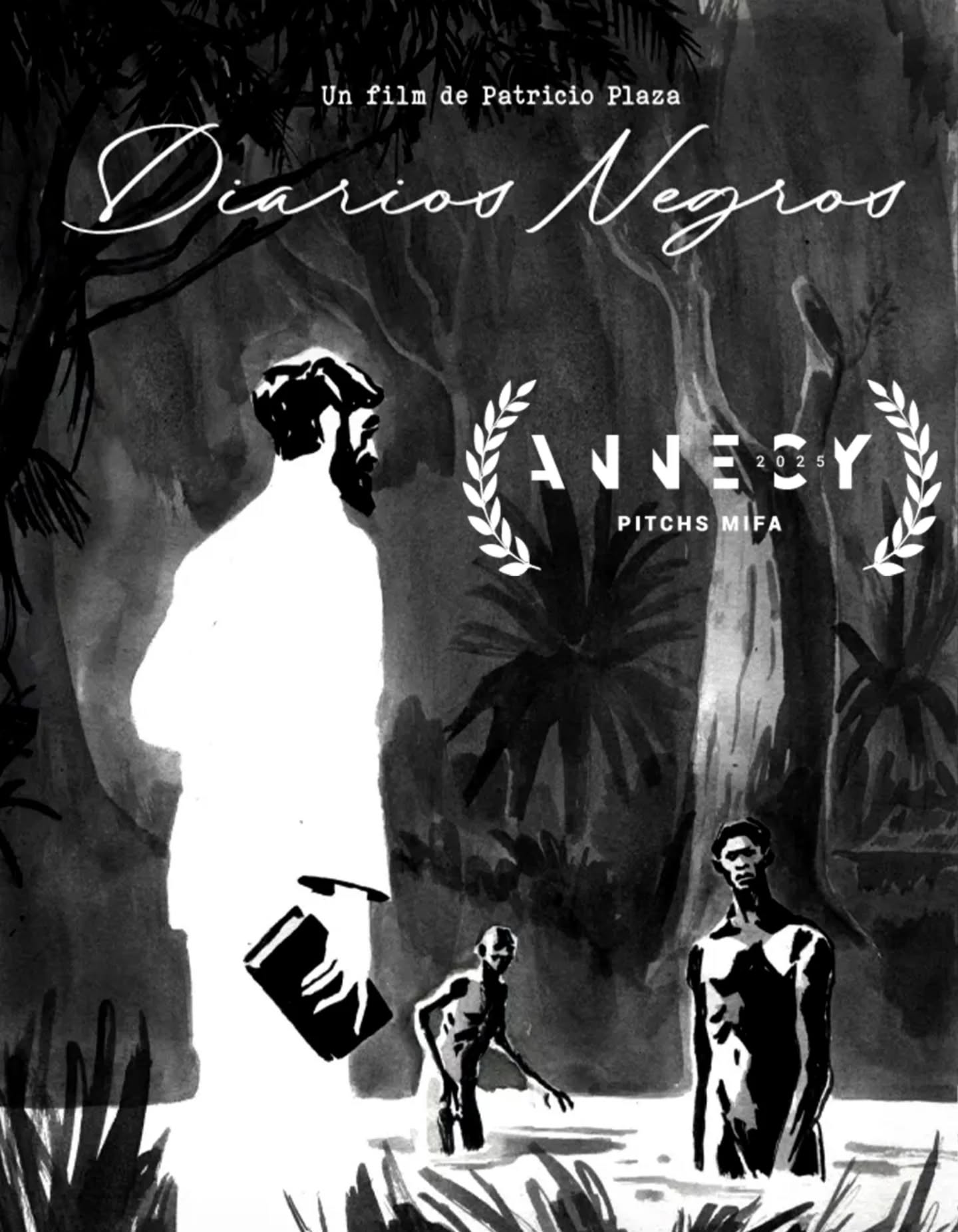 Diarios negros Black Diaries Patricio Plaza Argentina documental híbrido animación Annecy Mifa Pitches