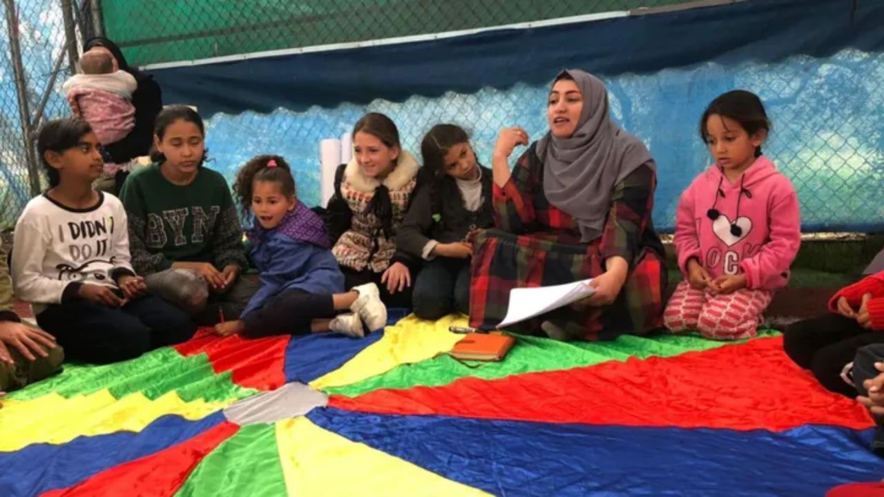 Haneen Muhammad Koraz animación Franja de Gaza