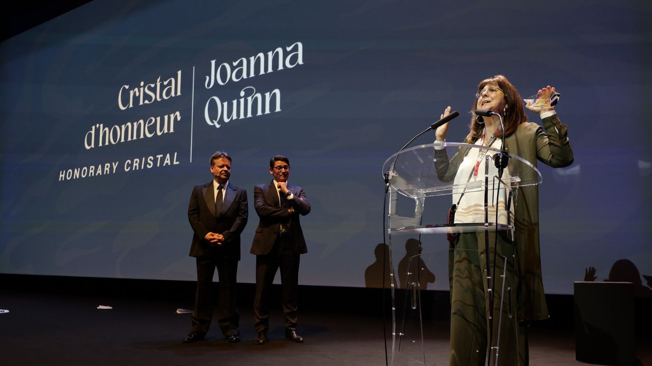 Joanna Quinn homenajea a la animadora gazatí Haneen Koraz en la inauguración de Annecy 2025