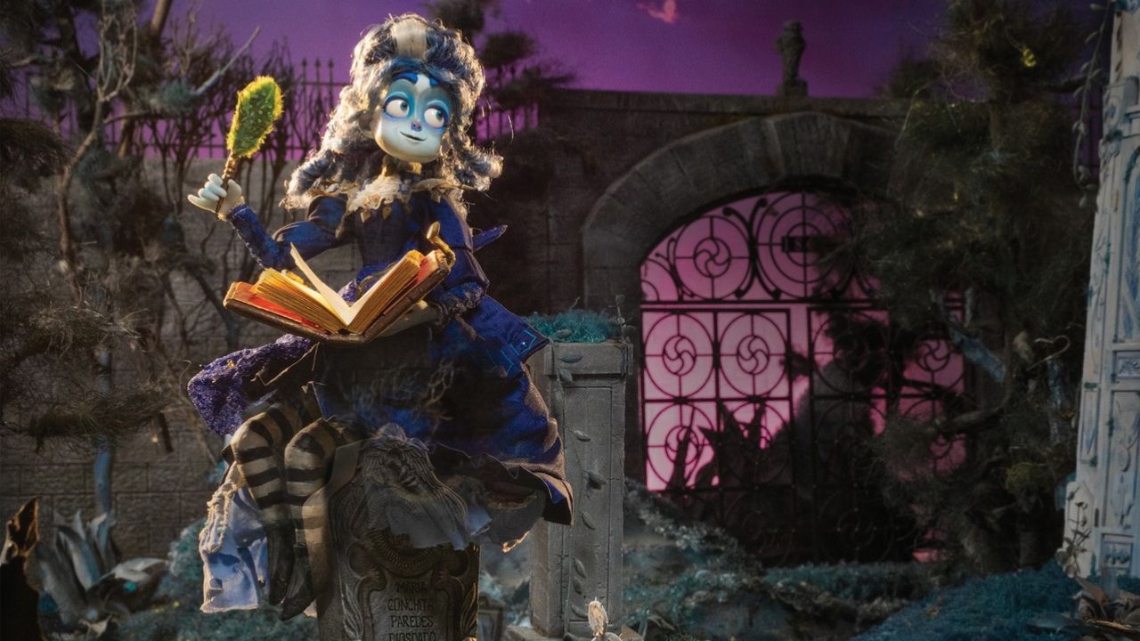 Soy Frankelda póster Arturo Ambriz Roy Ambriz Cinema Fantasma México animación stop motion Frankelda y el príncipe de los sustos Sustos ocultos de Frankelda main