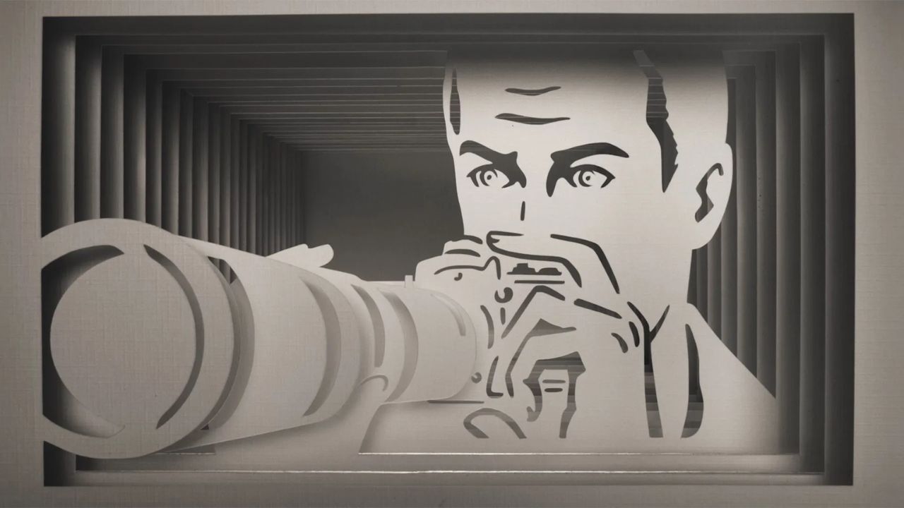 Vinheta CineSecs (Dir. Cesar Cabral, Brasil)