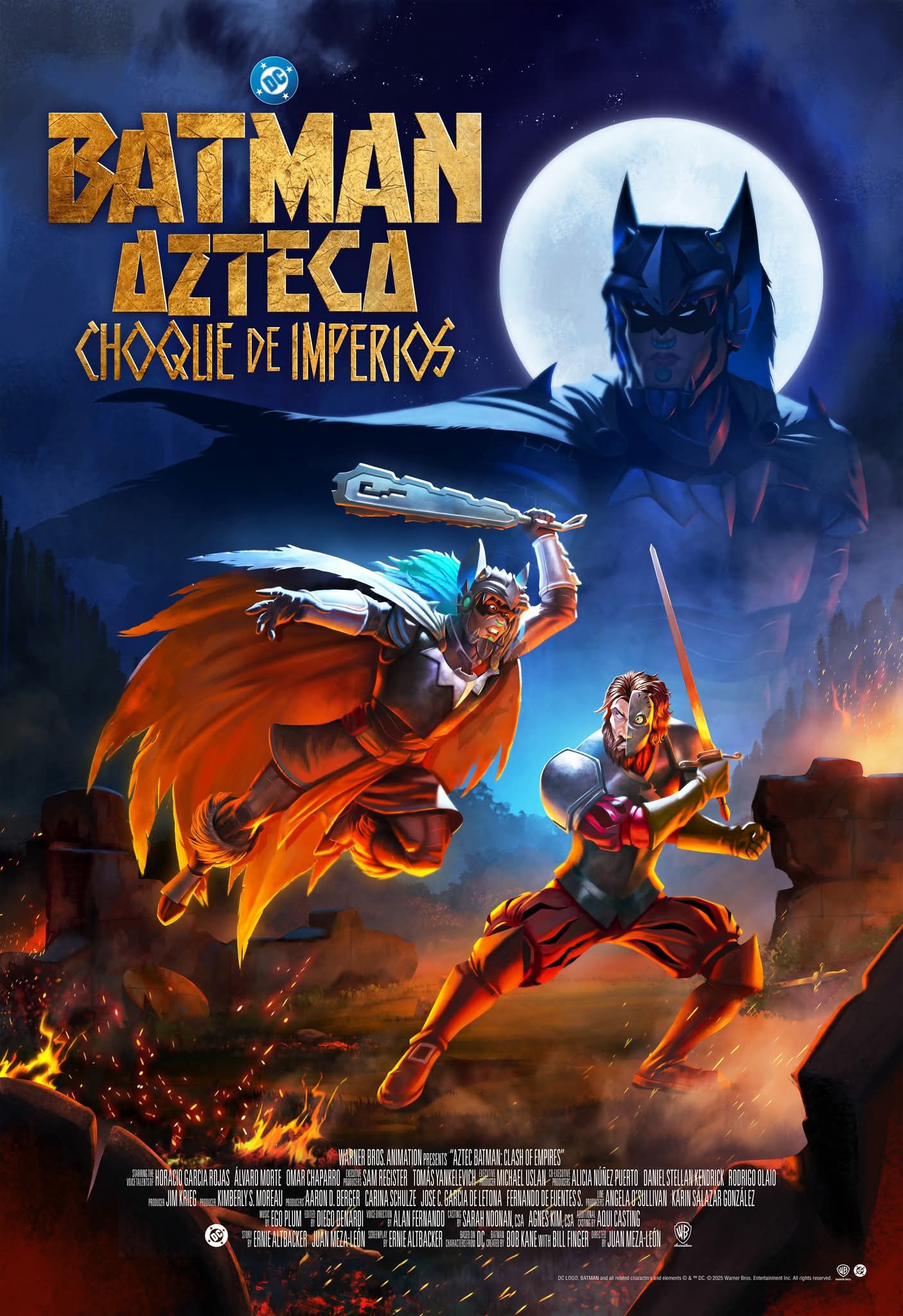 Batman Azteca Choque de imperios Juan Meza-León Póster
