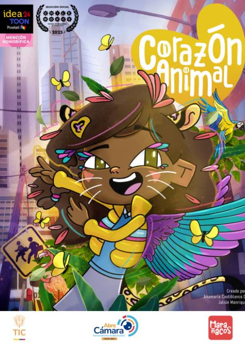 Corazón animal Anamaría Castiblanco Estudio Marañacos Colombia Animación