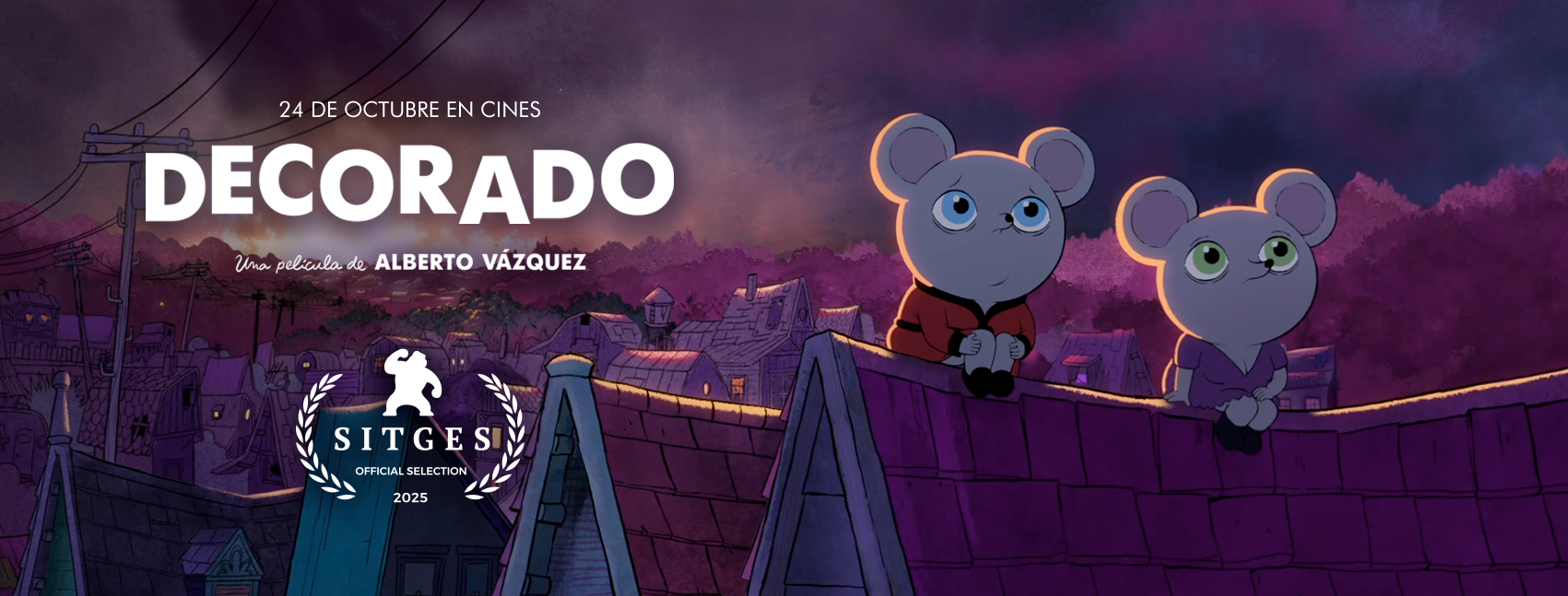 Decorado Alberto Vázquez Uniko Abano Producions The Glow Animation Studio Sardinha em Lata España Portugal estreno