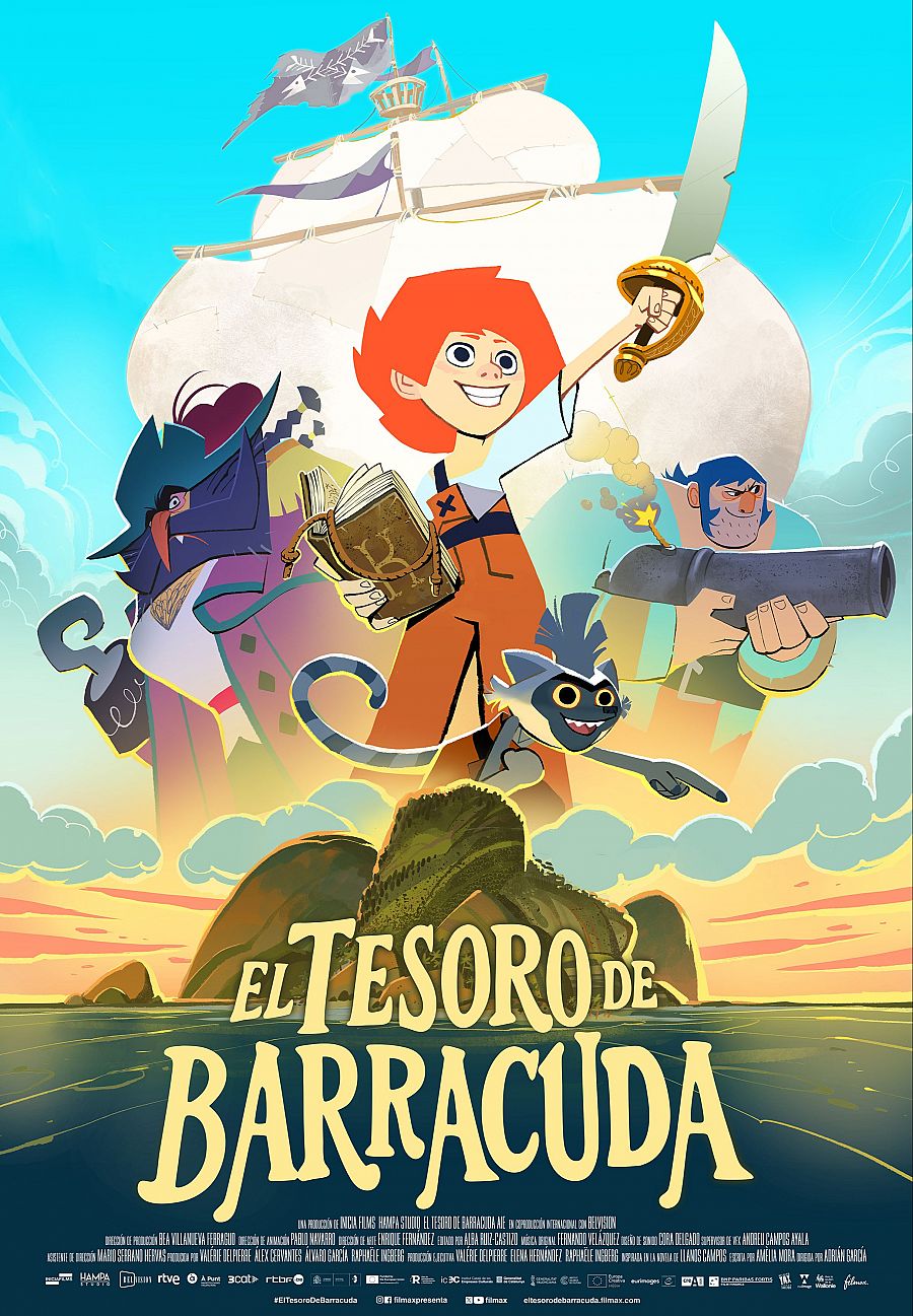 El tesoro de Barracuda Adrià Garcia Inicia Films Hampa Studio España poster