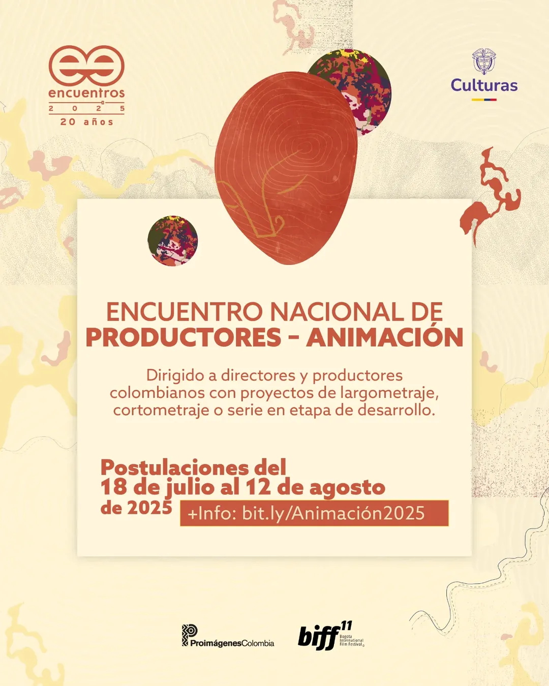 Encuentro Nacional de Productores Animación Dirección de Audiovisuales, Cine y Medios Interactivos del Ministerio de las Culturas, las Artes y los Saberes de Colombia