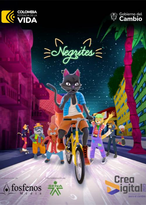 Negrites Marcela Rincón Fosfenos Media Colombia Animación