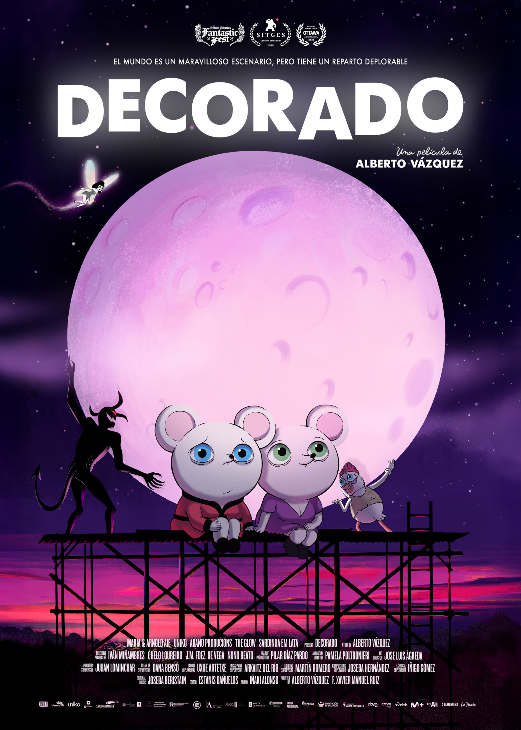 Decorado Alberto Vázquez UniKo Abano Glow Sardinha em Lata España Portugal póster