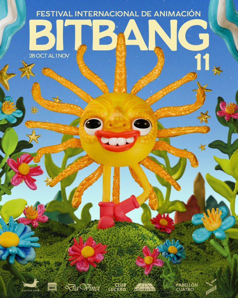 Bitbang 2025 Stefanía Tesio poster cartel afiche Argentina animación