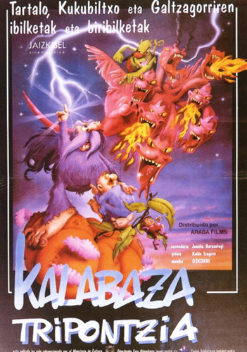 La calabaza mágica Kalabaza Tripontzia Juanba Berastegui España Póster País VAsco