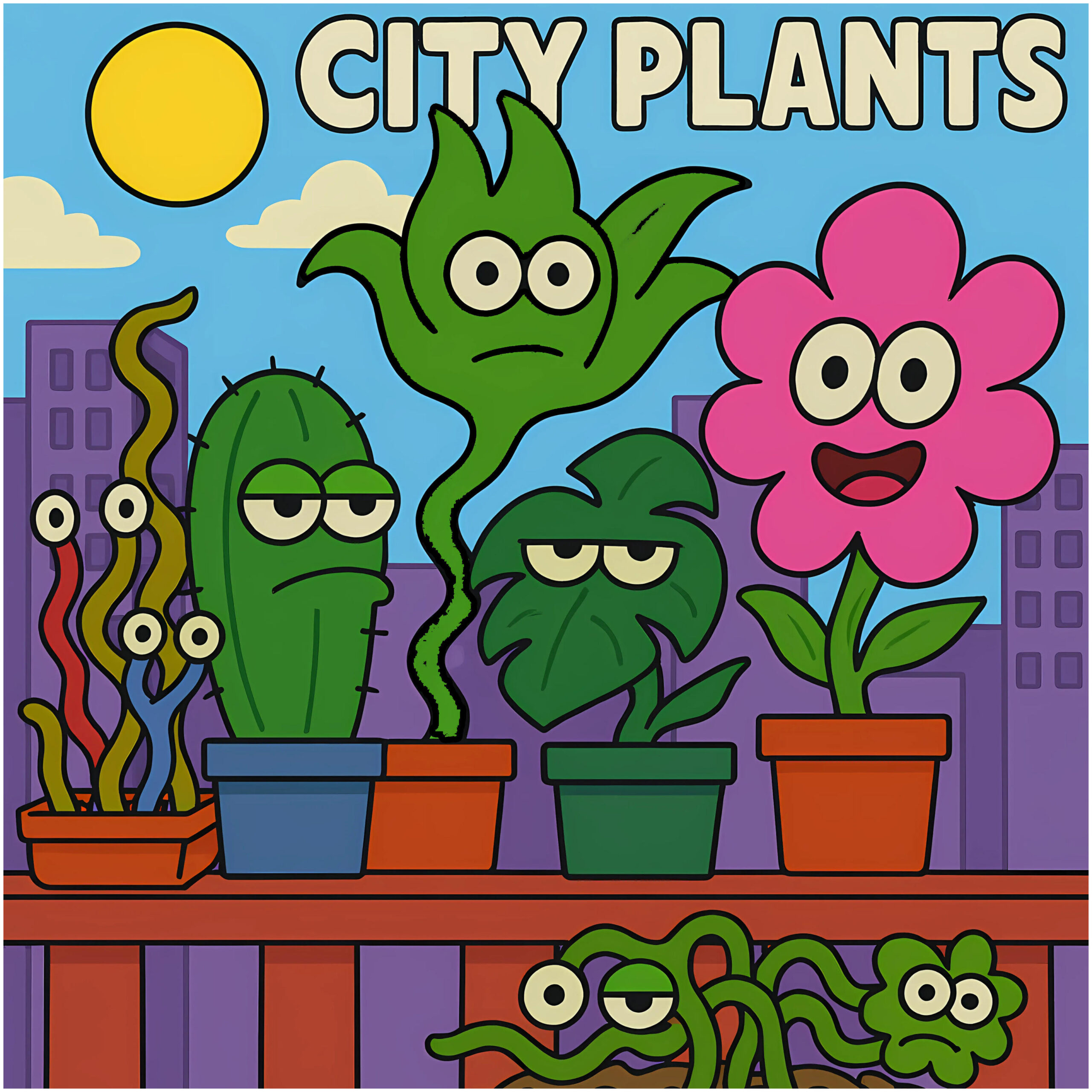Animation Ventana Sur Launchpad Series Plantas de ciudad