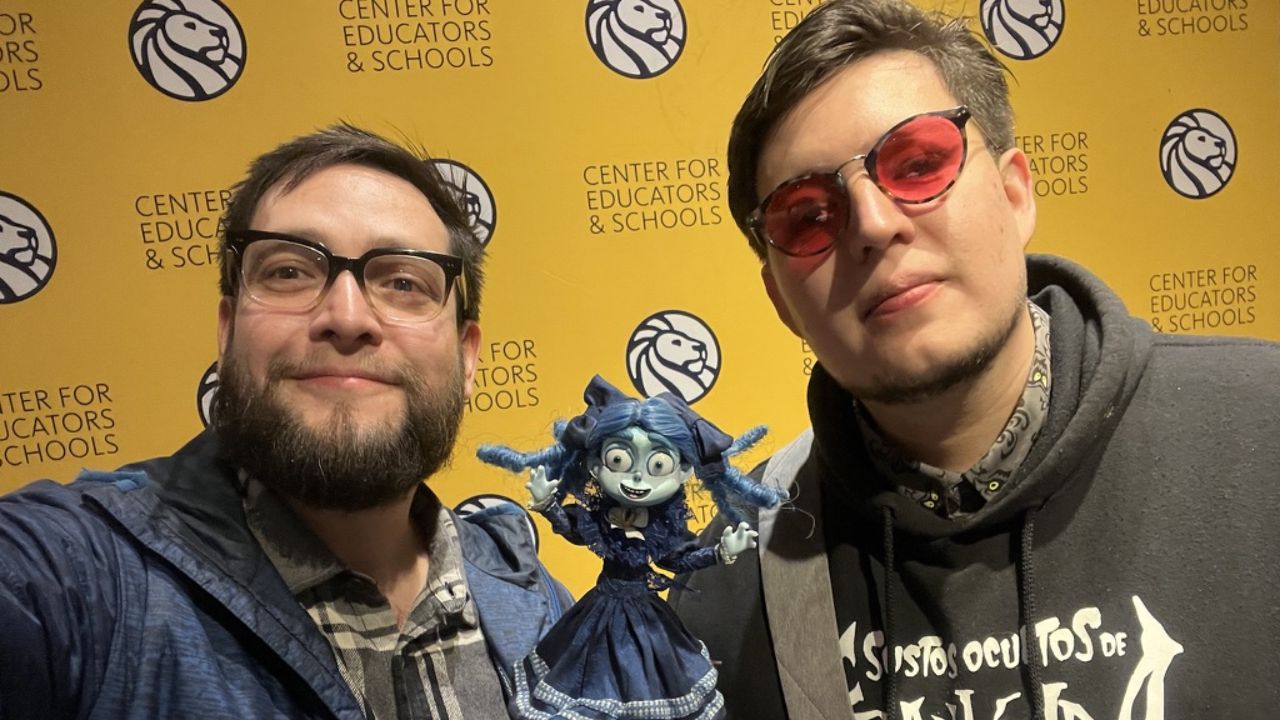 Los Ambriz celebran la presencia de Frankelda en la Biblioteca Pública de Nueva York