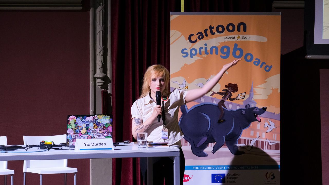 Cartoon Springboard 2025 A Post Apocalypctic Future Where Yix Durden España