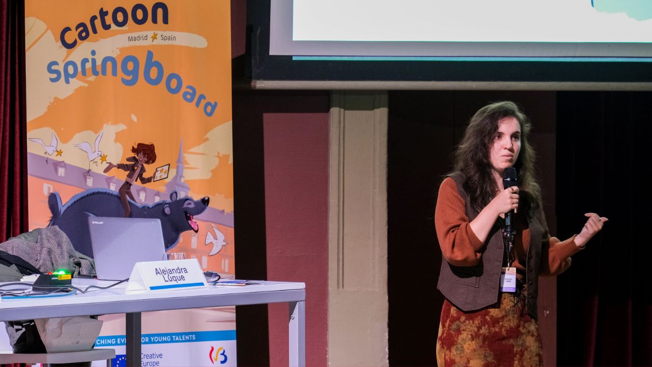 Cartoon Springboard 2025 Almond Eyes Alejandra Luque España