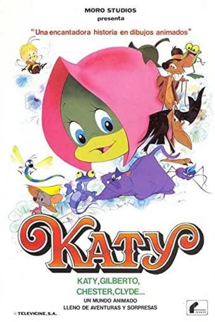 Katy la oruga José Luis Moro Santiago Moro animación poster