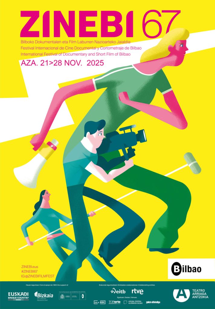 ZINEBI 2025 Poster Cartel Afiche José Luis Ágreda España