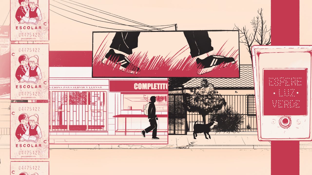 Dementira hace una oda a Santiago en el videoclip animado Extraviado