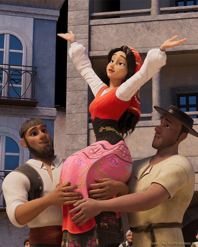 Viana – A Lenda dos Corações de Ouro Rodrigo Carvalho Watermelon Productions Portugal princesa Ana Daniela Melchior animación