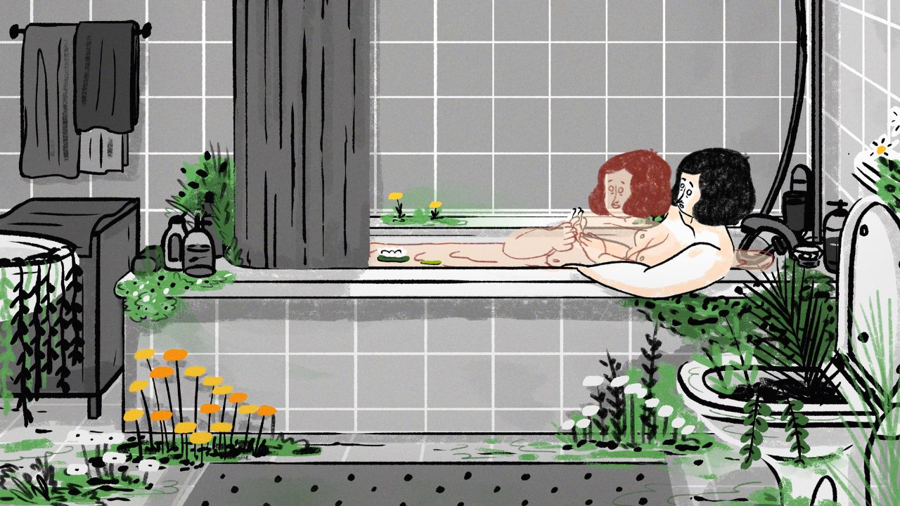 Porque Hoje é Sábado Alice Eça Guimarães Animais AVPL Studio Kimchi La Clairière Ouest Portugal España Francia animación cortometraje bañera