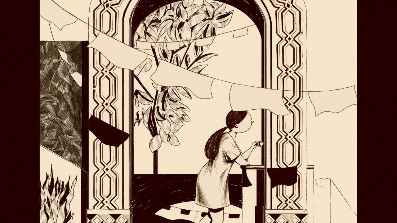 Con Café Cuentos con la C María Manero Muro Beniwood Producciones Aquí y Allí Films Lardux Films España Francia Animación cortometraje