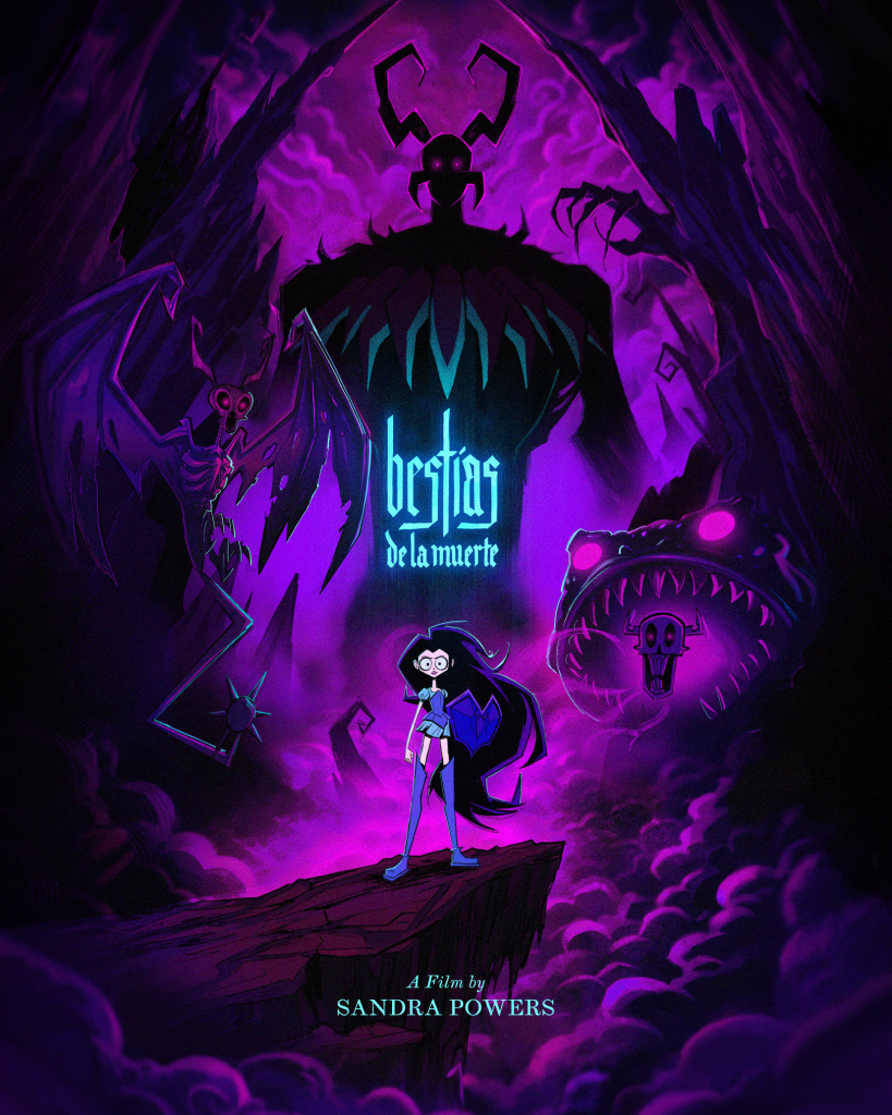 Bestias de la muerte Sandra Powers Perú Estados Unidos cortometraje animación póster